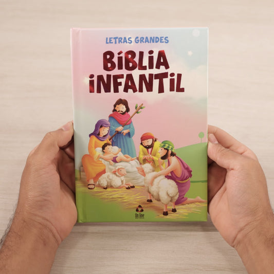 Bíblia Infantil | Letras Grandes | Ilustrada