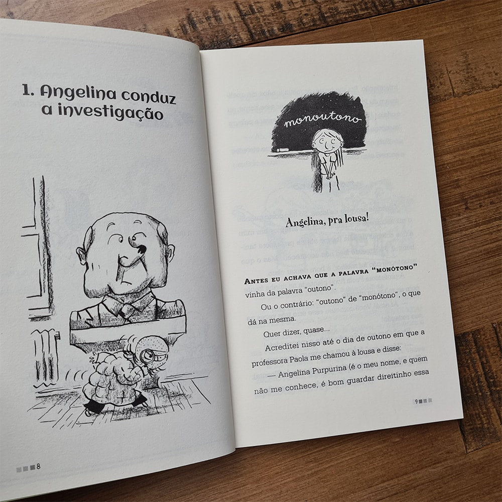 Angelina Purpurina a Supercuriosa | Fanny Joly
