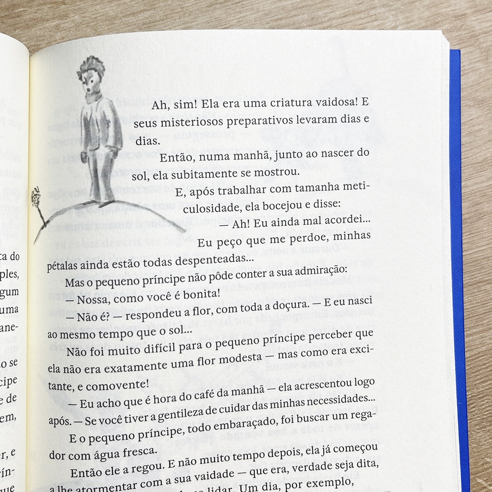 O Pequeno Príncipe| Saint-Exupéry | Capa Azul