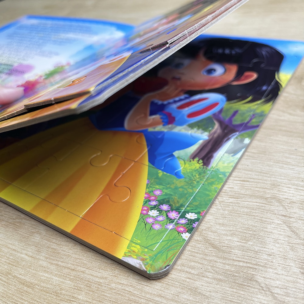 Livro Quebra-Cabeça Divertido | Branca de Neve