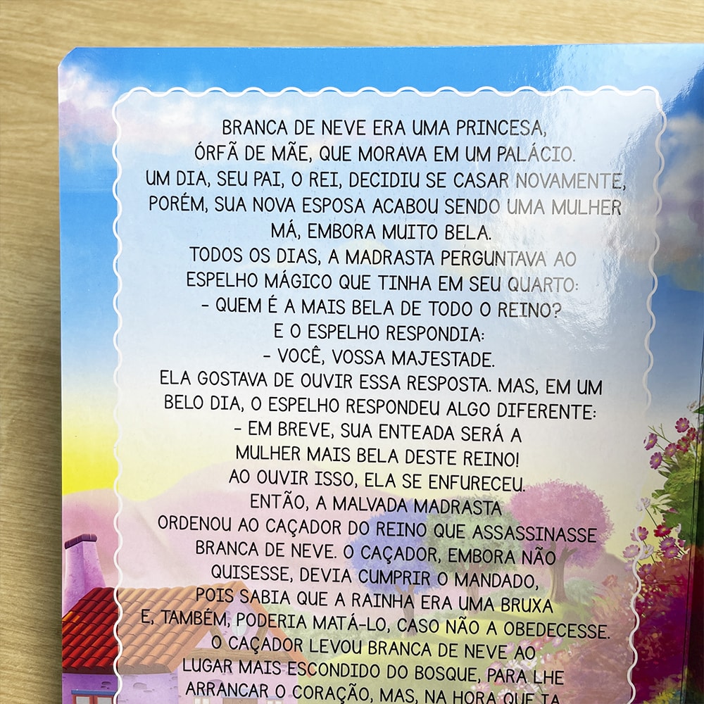 Livro Quebra-Cabeça Divertido | Branca de Neve