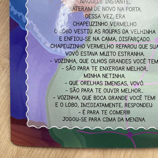 Livro Quebra-Cabeça Divertido | Chapeuzinho Vermelho