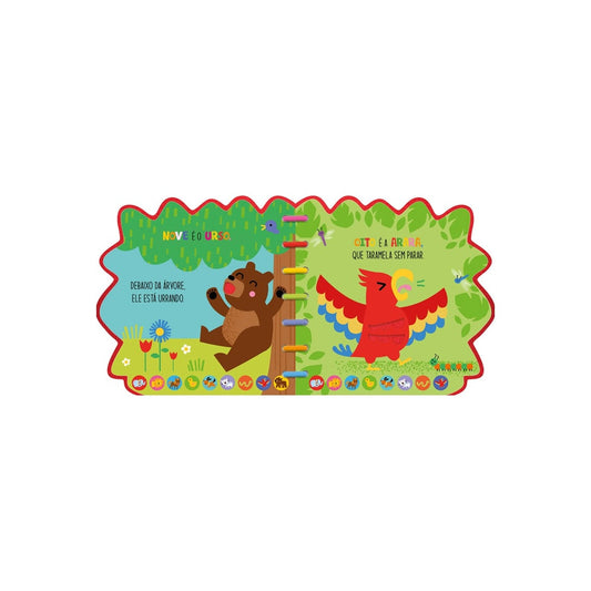 Contando com Os Animais | Com Feltro para Tocar e Sentir