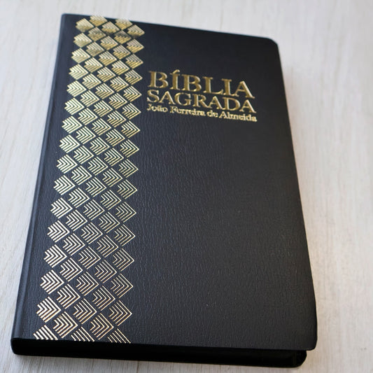 Bíblia Sagrada | ARC | Letra Normal | Capa Flexível Preta