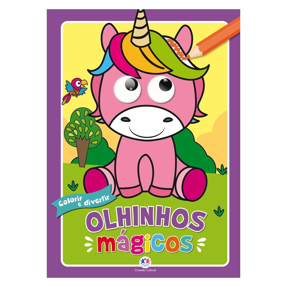 Colorir e Divertir | Olhinhos Mágicos