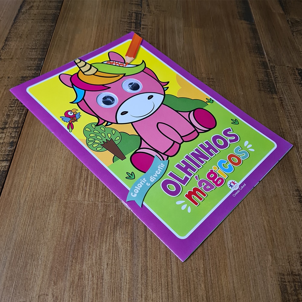 Colorir e Divertir | Olhinhos Mágicos
