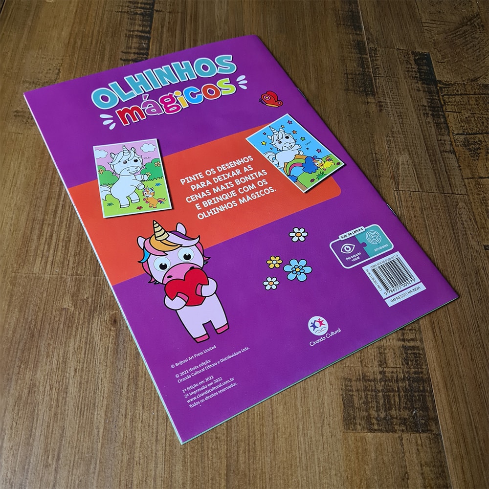 Colorir e Divertir | Olhinhos Mágicos