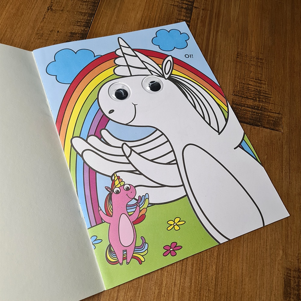 Colorir e Divertir | Olhinhos Mágicos