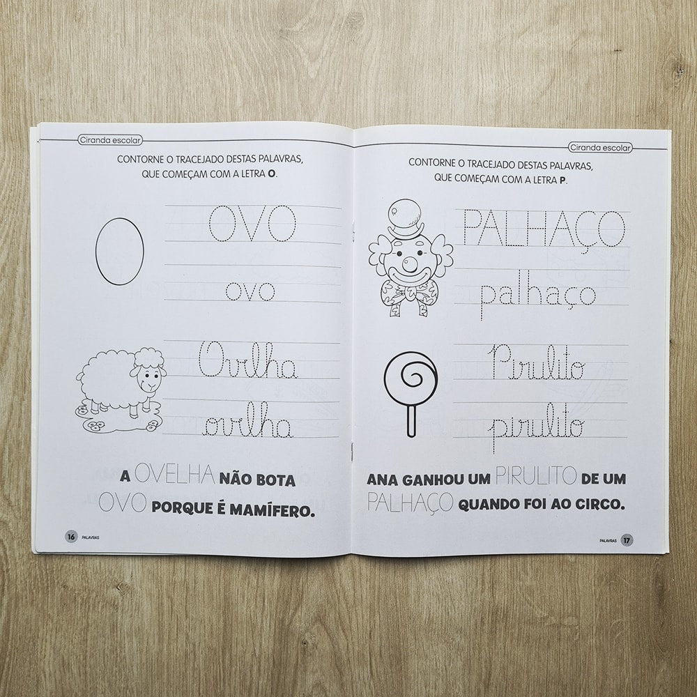 Ciranda Escolar | Palavras | Caligrafia