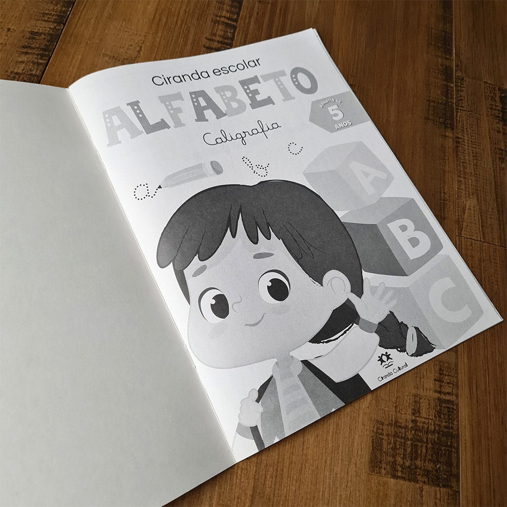 Ciranda Escolar Alfabeto | Caligrafia