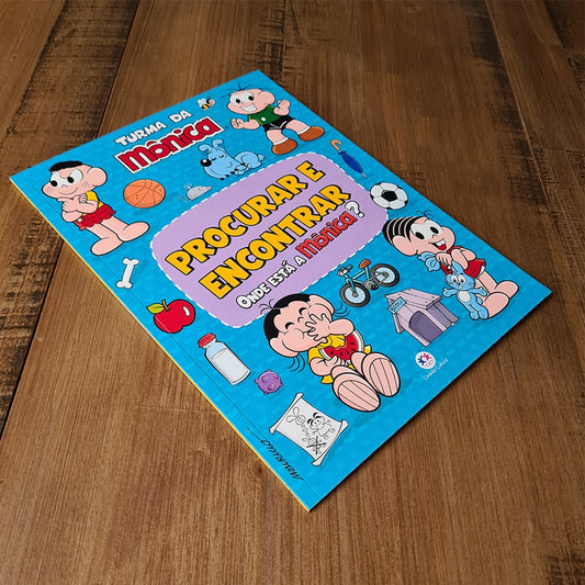 Turma da Mônica | Procurar e Encontrar | Onde está a Mônica