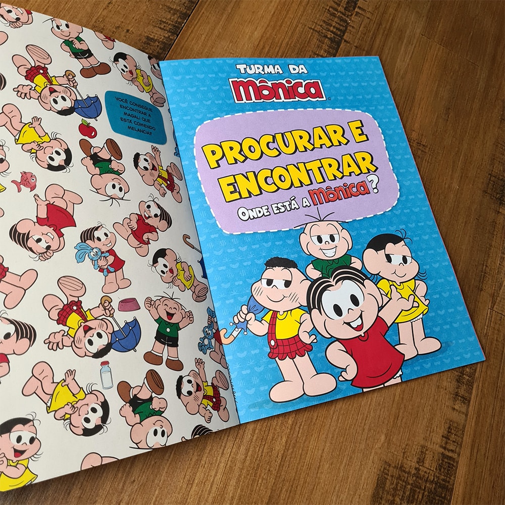 Turma da Mônica | Procurar e Encontrar | Onde está a Mônica