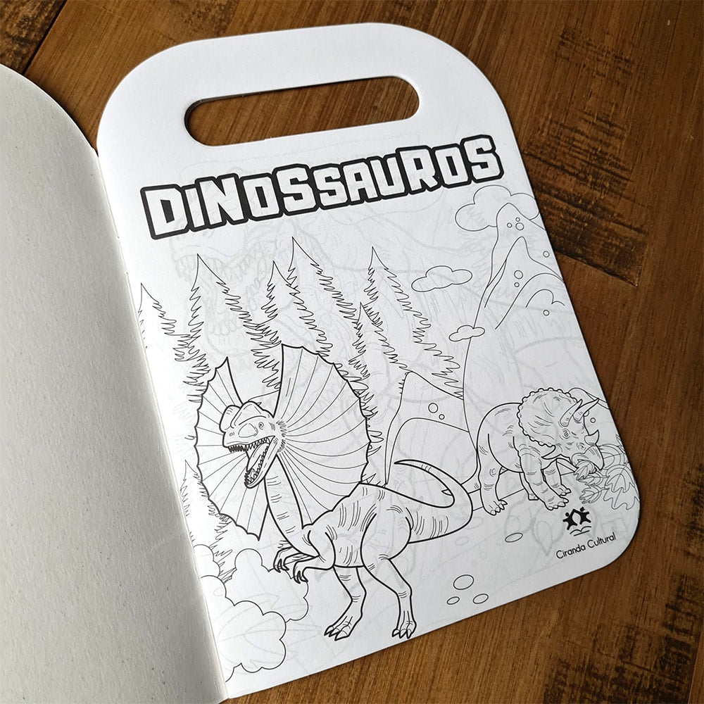 Livro de Colorir | Dinossauros