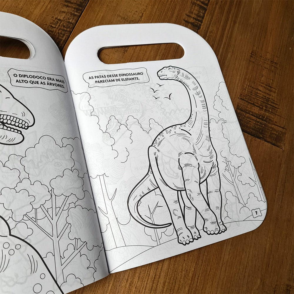 Livro de Colorir | Dinossauros