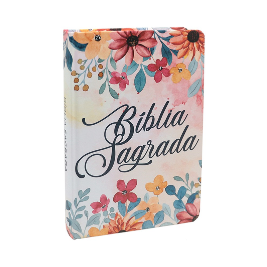 Bíblia Sagrada Flores | NTLH | Letra Normal | Capa Dura Ilustrada