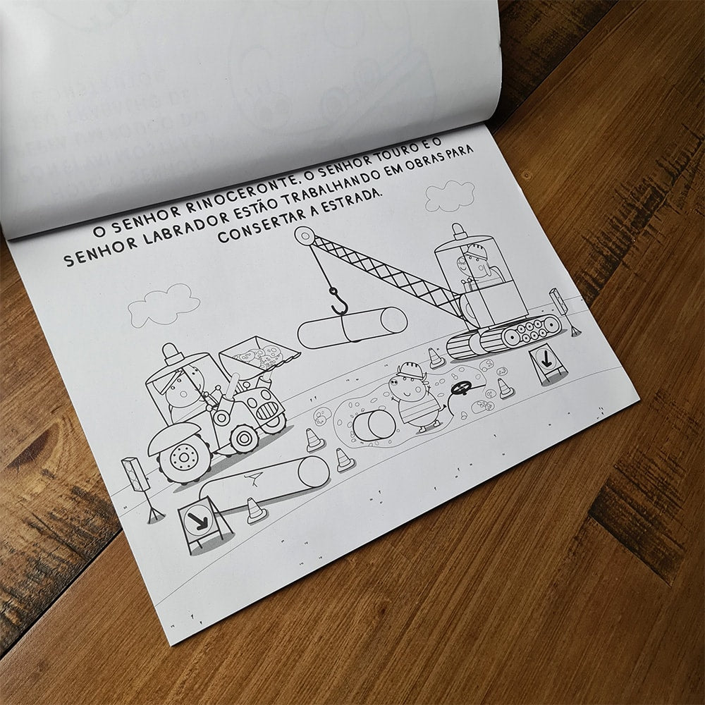 Peppa Pig | Prancheta para Colorir com 1500 Adesivos e Muita Diversão