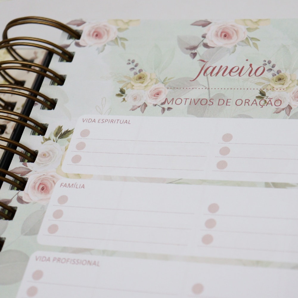 Planner Meu Plano com Deus | Tesouro | Capa Dura Espiral