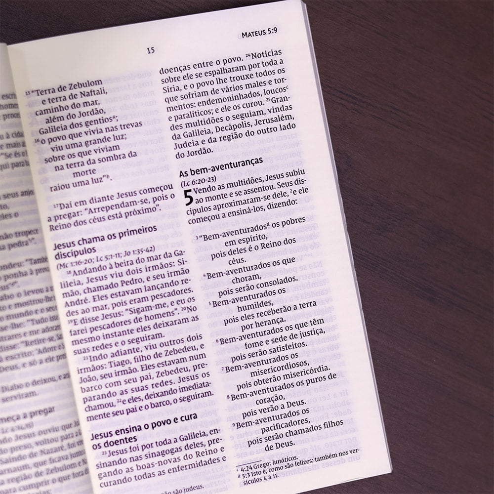 Novo Testamento | NVI | Leitura Perfeita | Clássica Capa Brochura