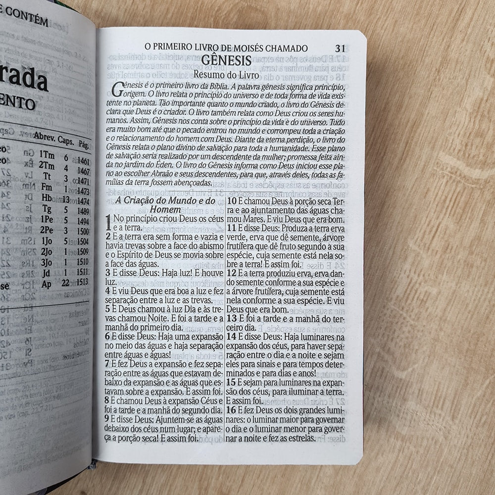 Bíblia Sagrada com Harpa Avivada e Corinhos | Letra Hipergigante | ARC | Semi-flexível Estampado Azul