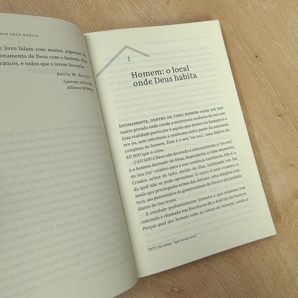 Homem: O Local Onde Deus Habita | A W Tozer