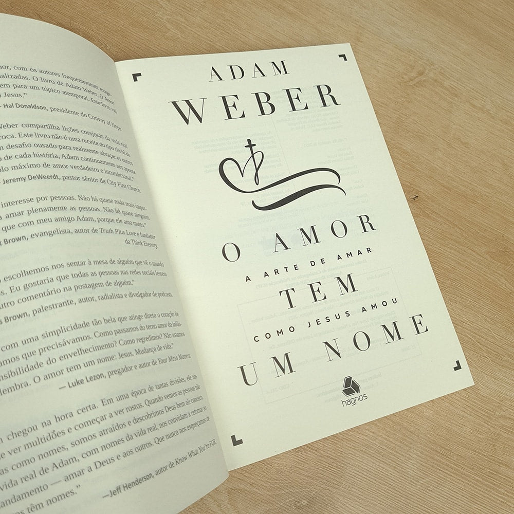 O Amor Tem Um Nome | Adam Weber