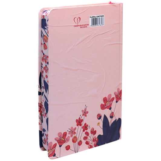 Bíblia Sagrada Slim | Harpa e Corinhos | ARC | Letra Normal | Capa Dura Floral Cartoon