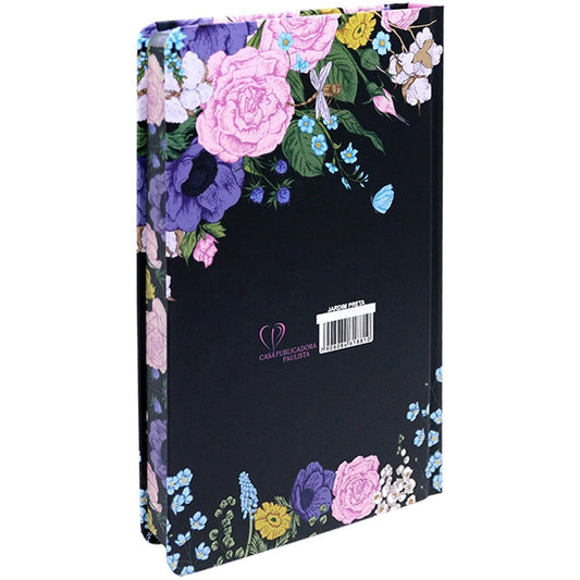 Bíblia Sagrada Slim | Harpa e Corinhos | ARC | Letra Normal | Capa Dura Jardim Preta