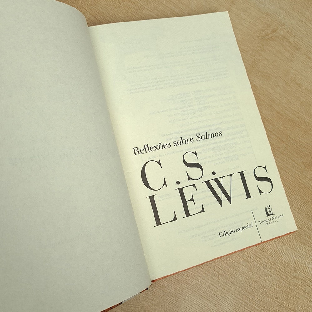 Reflexões Sobre Salmos | C S Lewis