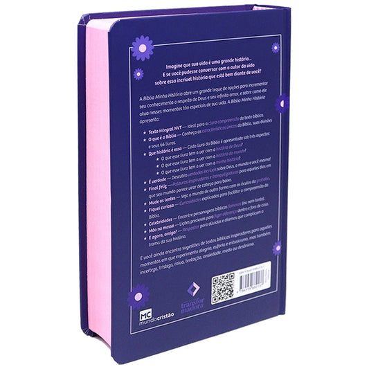 Bíblia Devocional Para Garotas | NVT | Letra Grande | Capa Dura Lettering