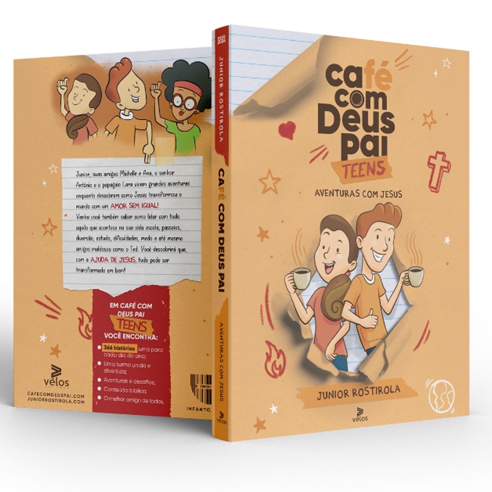 Café com Deus Pai Teens | Aventuras com Jesus | Junior Rostirola
