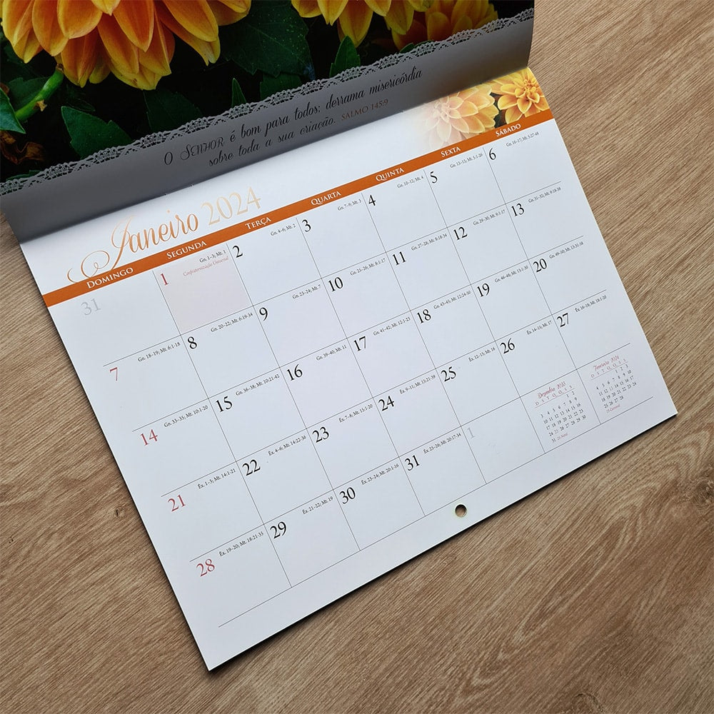 Pão Diário | Calendário 2024 | Mulheres