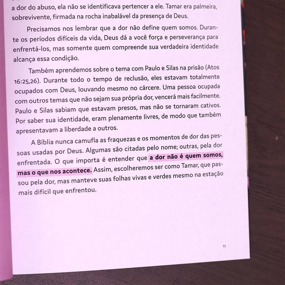 Devocional Não Fique 100 | Talitha Pereira | Capa Brochura