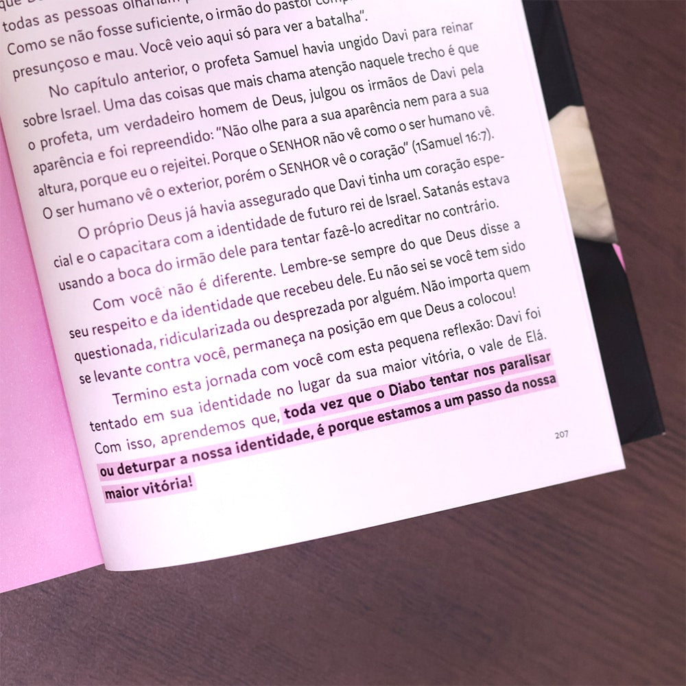 Devocional Não Fique 100 | Talitha Pereira | Capa Brochura