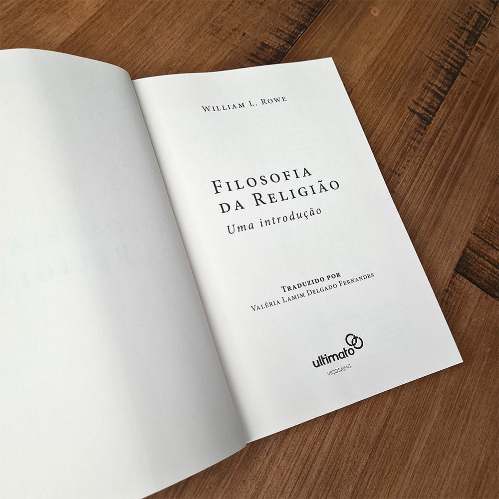 Filosofia da Religião | William L Rowe