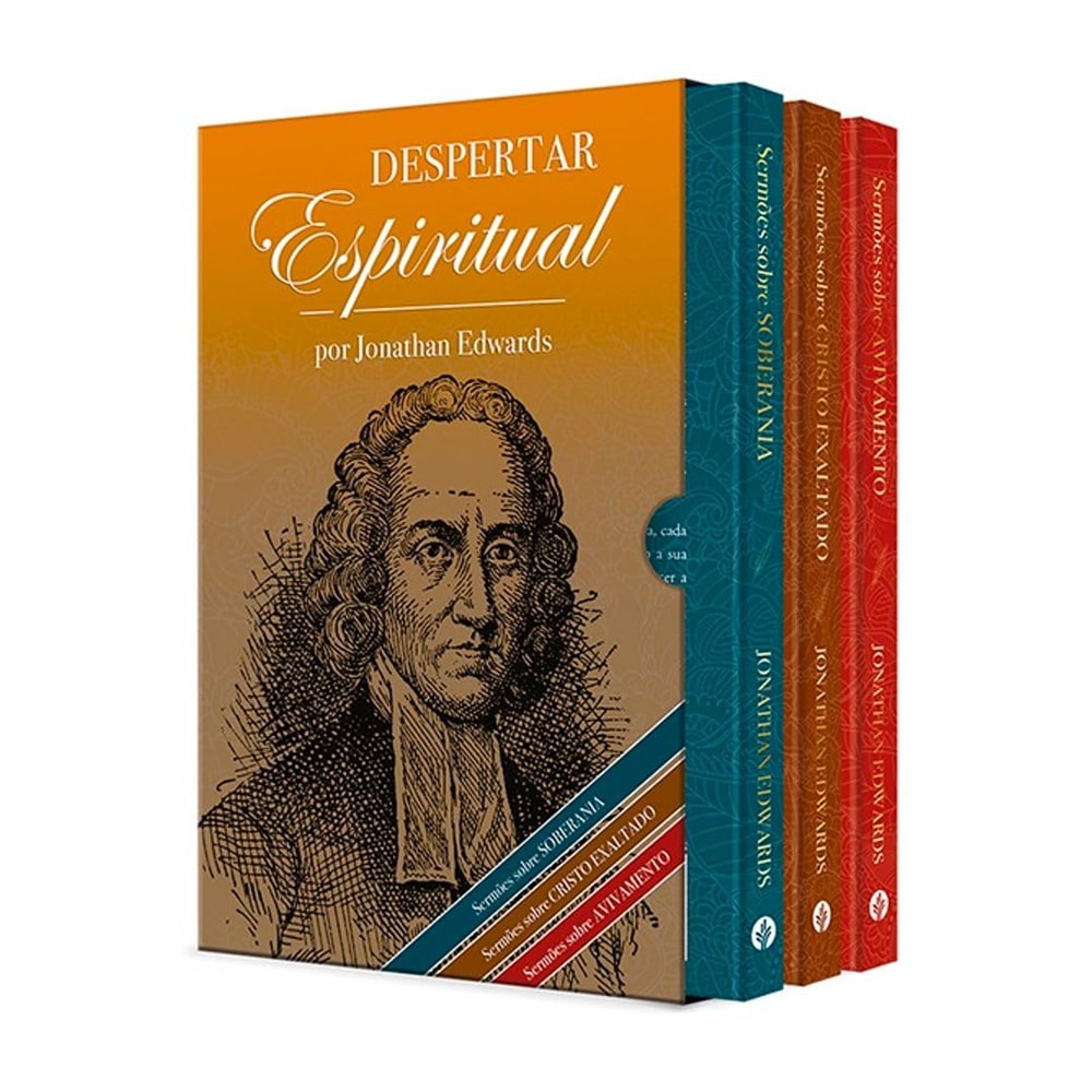 Box Despertar Espiritual | Jonhathan Edwards | Capa Dura