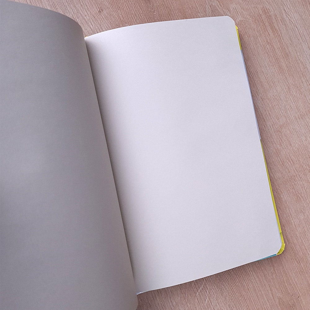 Caderno para Anotações sem Pauta | Be Awesome | Capa Dura