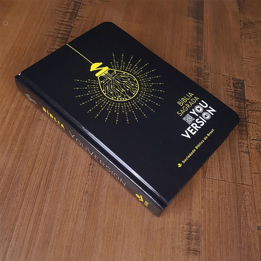 Bíblia Sagrada You Version | NTLH | Letra Normal | Capa Dura Preta