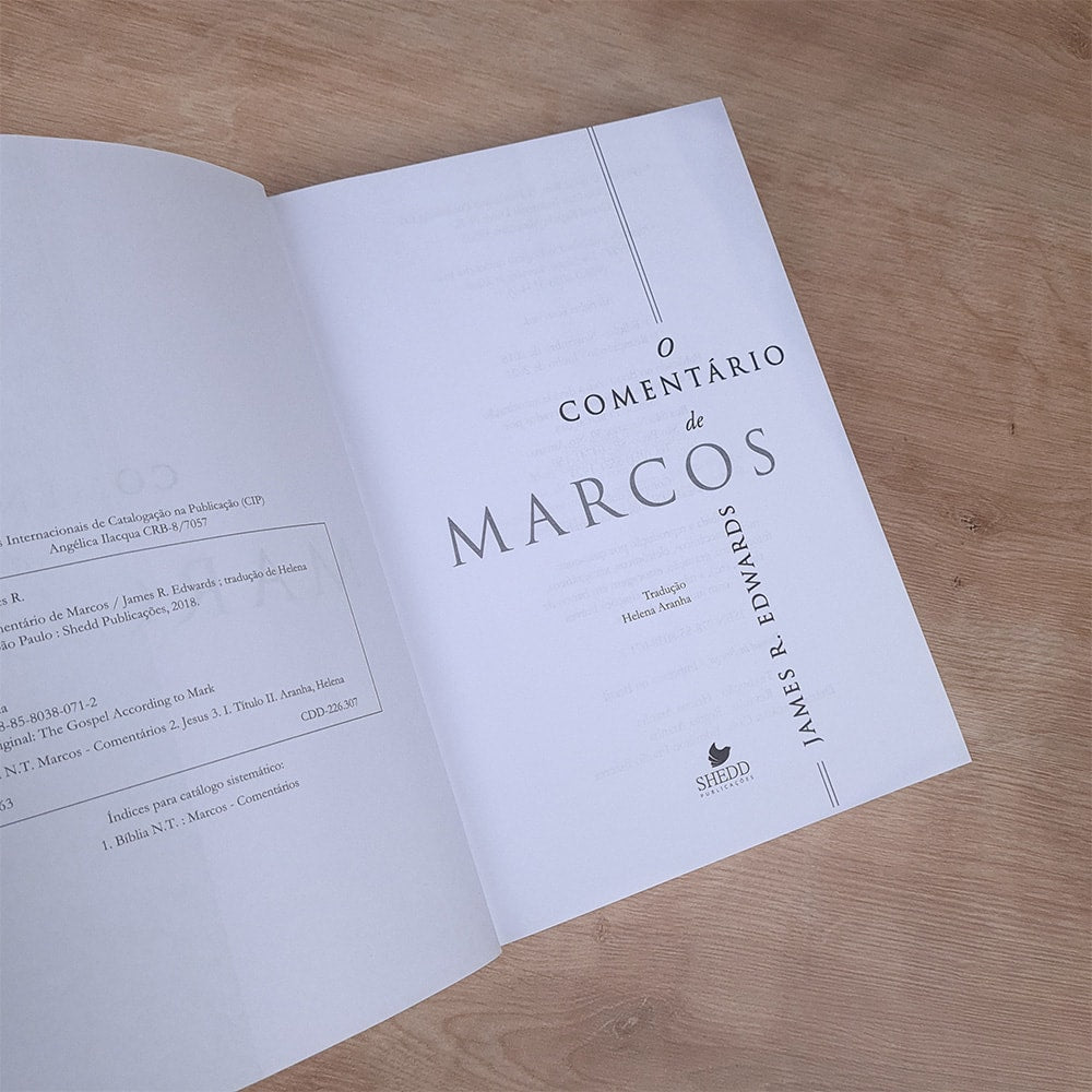 Box O Comentário de Marcos e Lucas | James R Edwards