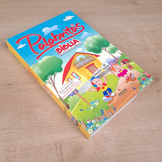 Bíblia de Princípios e Valores | Palabritas | Capa Brochura