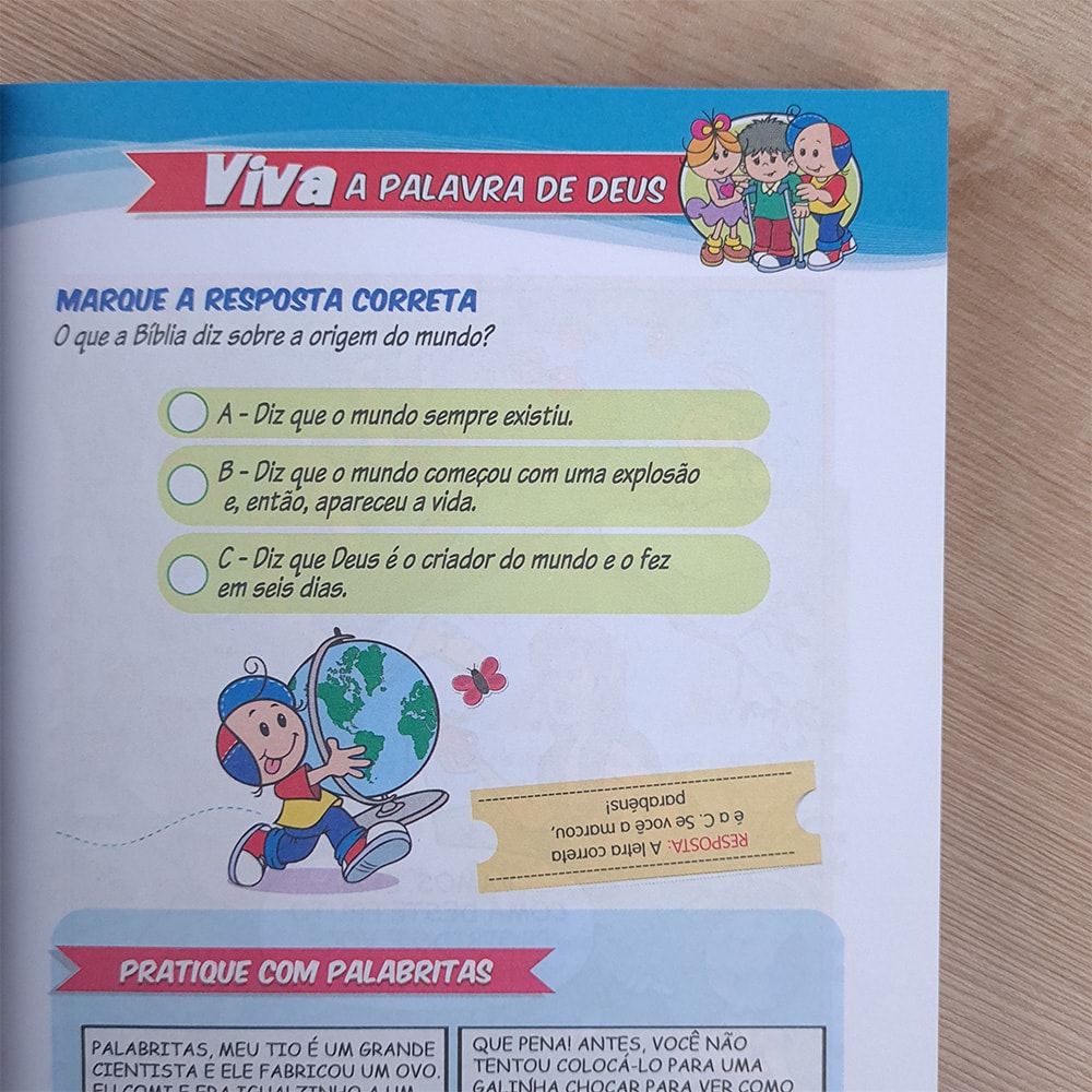 Bíblia de Princípios e Valores com Palabritas | Capa Dura