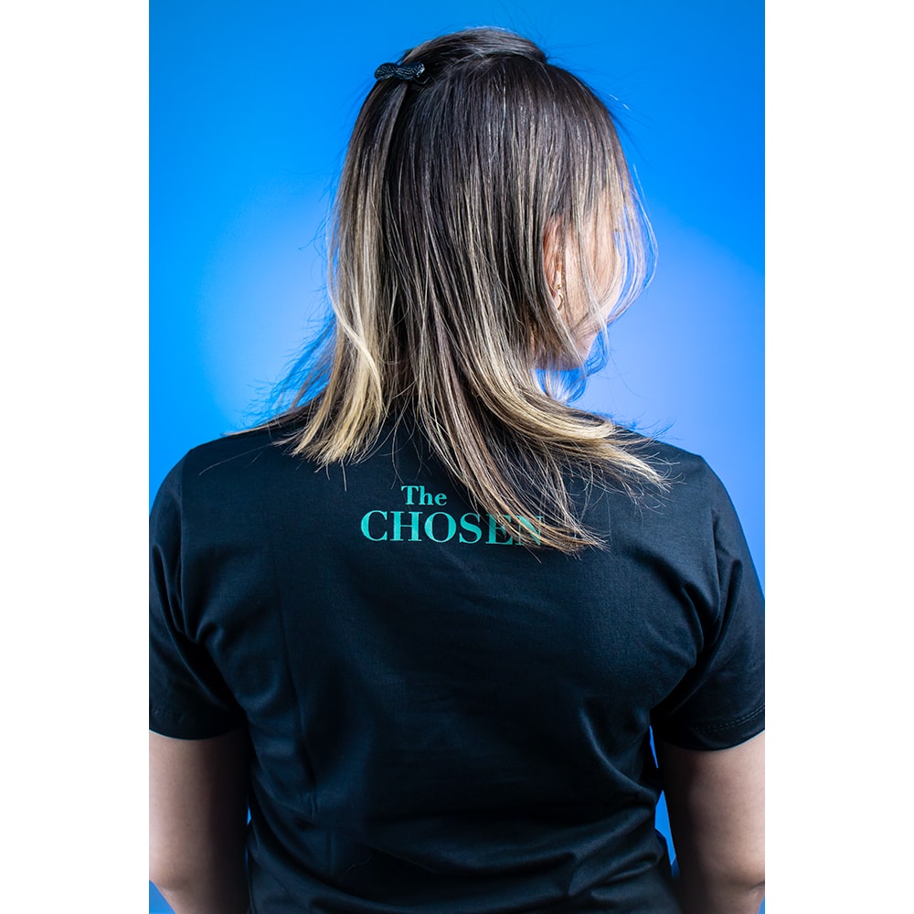 Camiseta Baby Look 2+5=5000 | Preta | The Chosen M