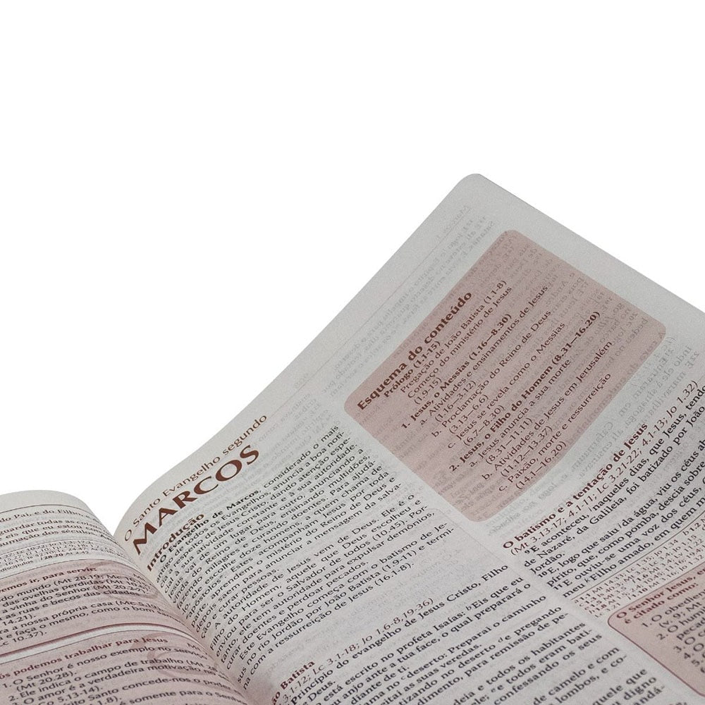 A Bíblia do Pregador | ARC | Letra Normal | Capa Luxo Cinza Escuro