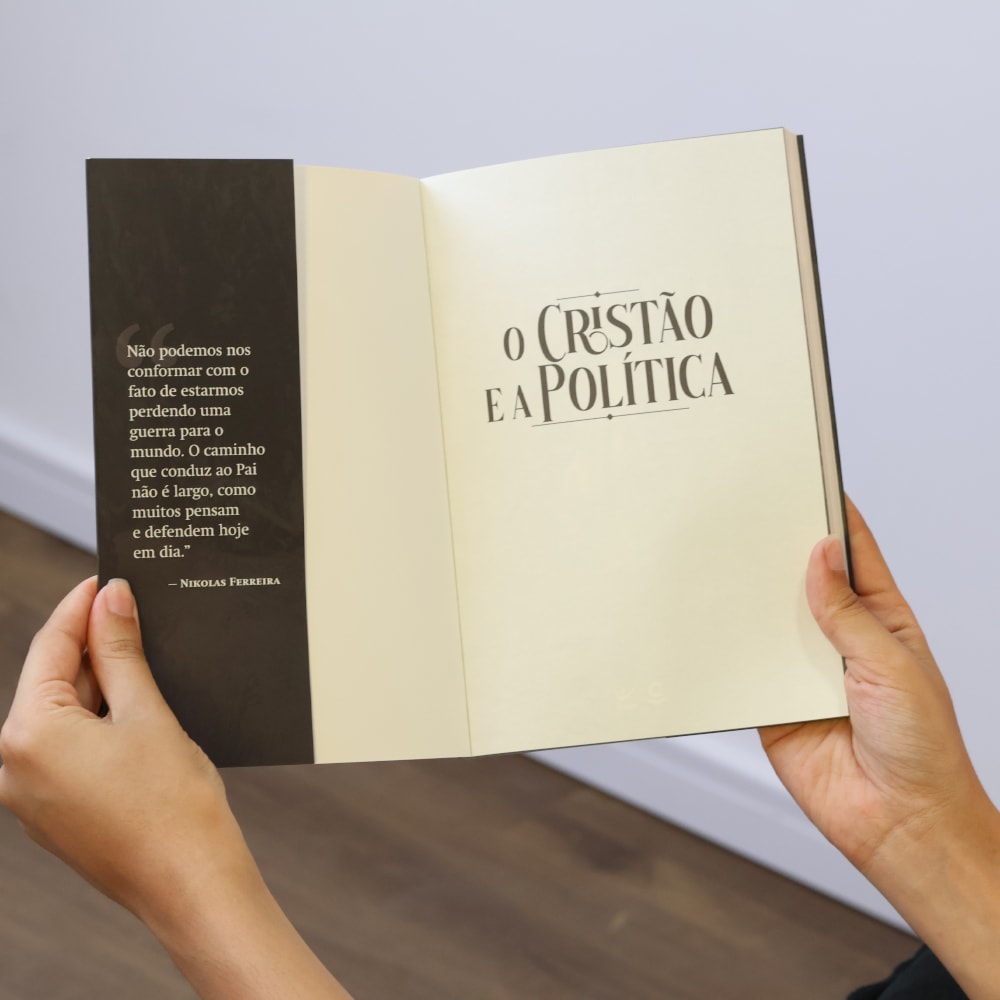O Cristão e a Política | Nikolas Ferreira | Capa Brochura