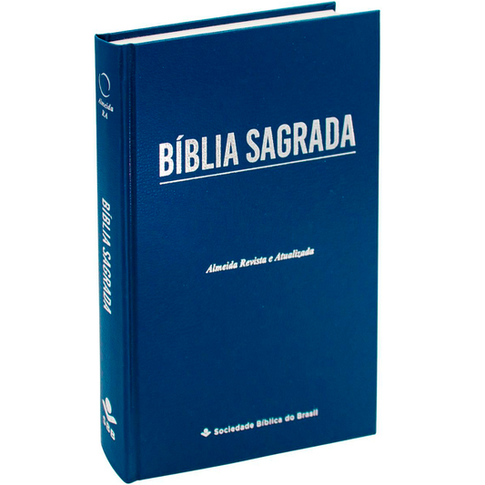 Bíblia Sagrada | ARA | Letra Grande | Capa Dura Azul