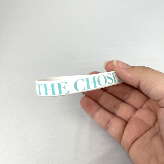 Pulseira de Silicone The Chosen Oficial | Branca