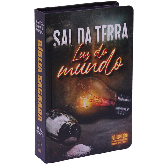 Bíblia Sagrada | ARC | Letra Gigante | C/ Harpa e Corinhos | Capa Dura Luz do Mundo