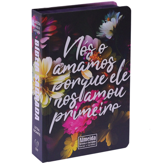 Bíblia Sagrada | ARC | Letra Gigante | C/ Harpa e Corinhos | Capa Dura Eles nos Amou