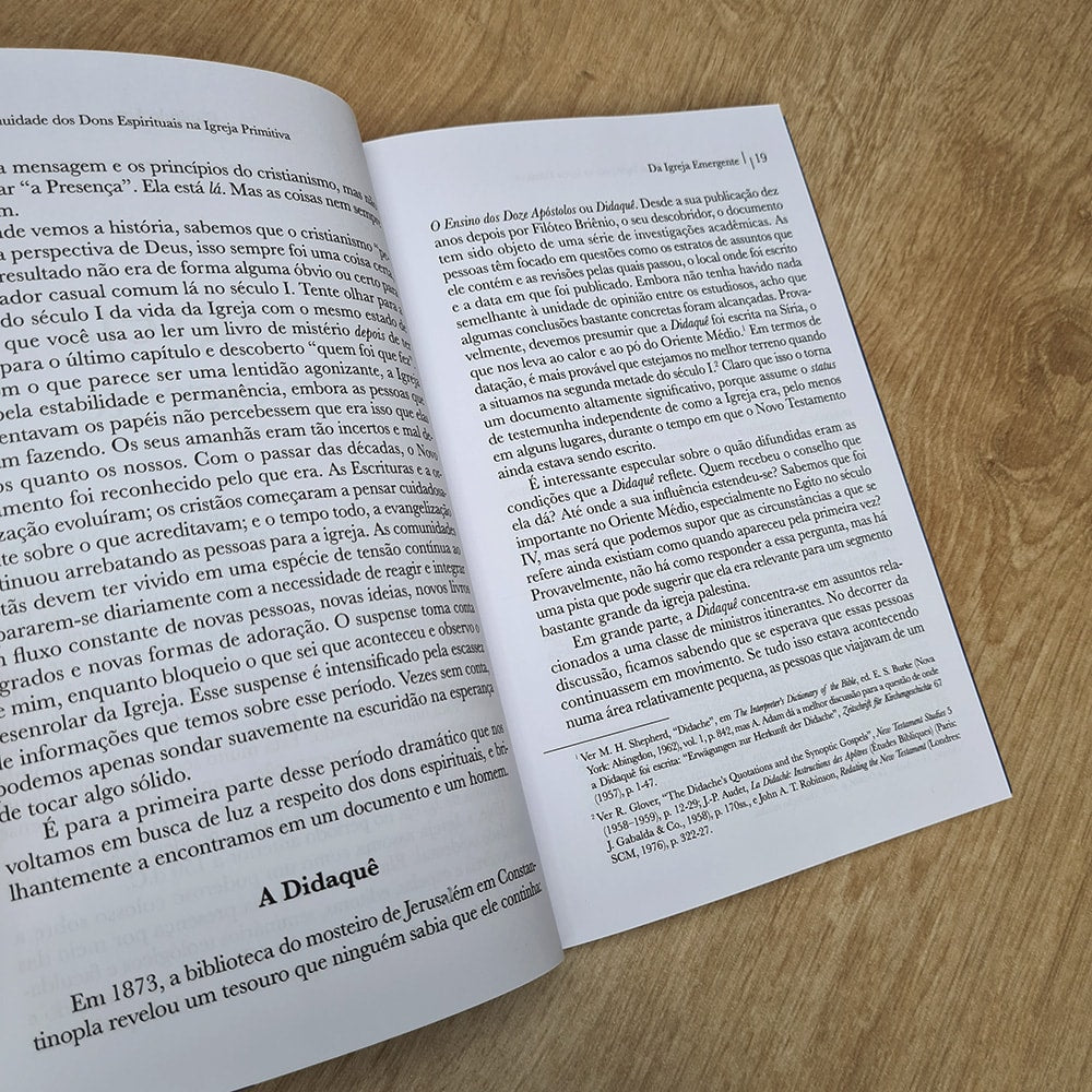 A Continuidade dos Dons Espirituais na Igreja Primitiva | Ronald Kydd