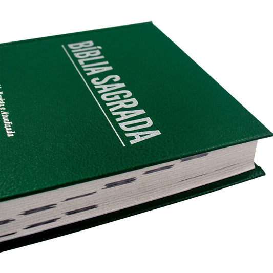 Bíblia Sagrada | ARA | Letra Grande | Capa Dura Verde
