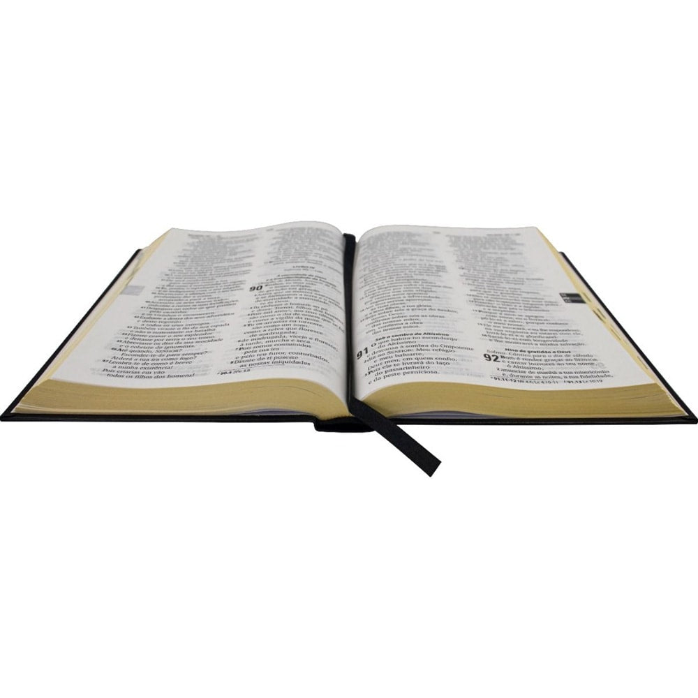 Bíblia Sagrada | ARA | Letra Grande | Capa Dura Preta